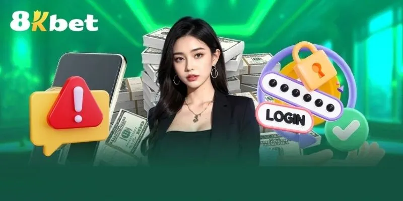 Đăng nhập 8KBET đơn giản