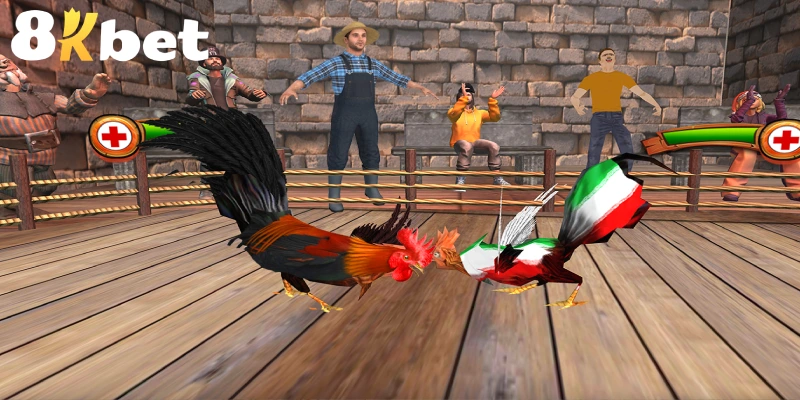 Game đá gà mô phỏng 3D Angry Chicks Ring Fighter 2