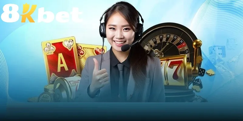 Người chơi cần liên hệ 8KBET